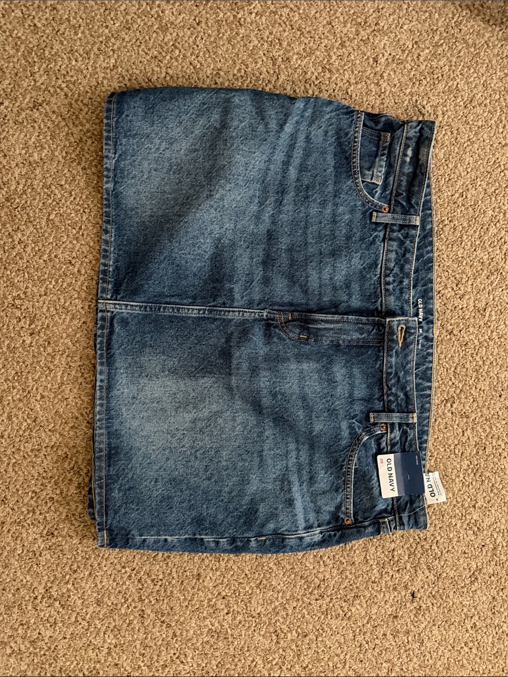 Old Navy Men’s Medium Blue Relaxed Jeans